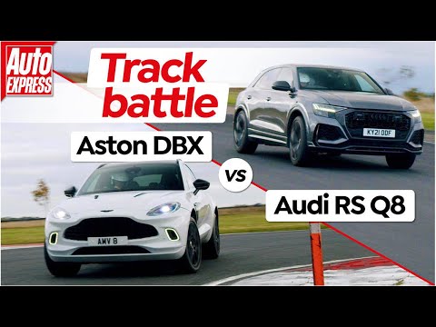 Audi RS Q8 vs Aston Martin DBX: which is the fastest super SUV? | Auto Express