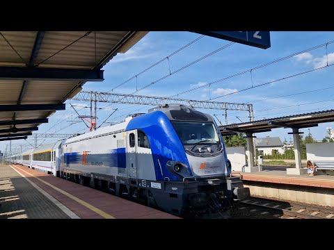 Szybki przelot jednego z najnowszych Griffinów z IC "Pobrzeże"