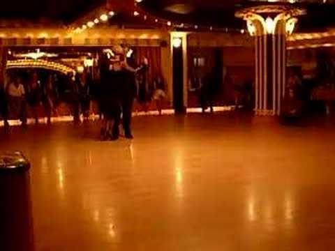  Alberto Dassieu  and  Jan La Salle  are  dancing  to  the  tango  "  Tinta Verde  "  by  Carlos di Sarli