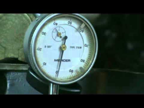 Checking endplay on Powerglide Transmission