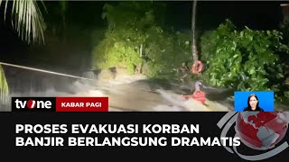 Download lagu Dramatis Proses Evakuasi Pria Terjebak Banjir di Banyumas | Kabar Pagi tvOne mp3