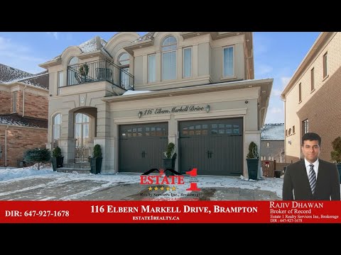 116 Elbern Markell Drive, Brampton-VIRTUAL TOUR