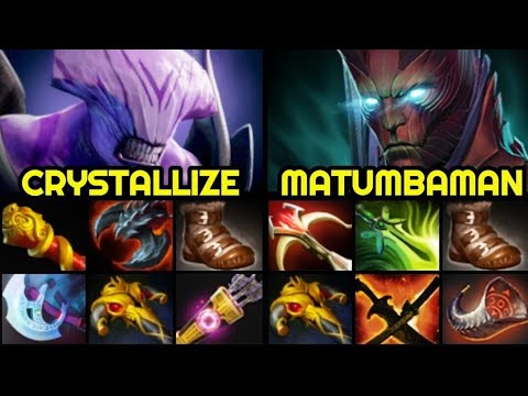 CRYSTALLIZE vs MATUMBAMAN - Signature Faceless Void vs Daedalus Terrorblade 7.27 Dota 2