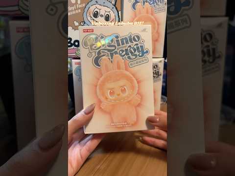 Unboxing BIE Labubu! 👹 #labubu #unboxing #blindboxes #blindboxopening #popmart #labububigintoenergy