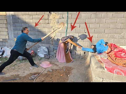 Accident; A dangerous incident due to an accident for Akbar's family and injury to the operator