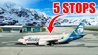 The MOST Unusual Flight in the USA (Alaska's Milk Run)