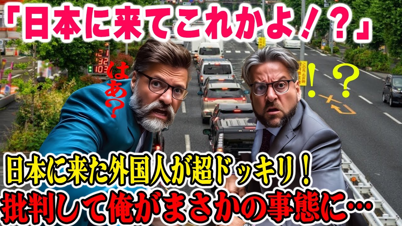 【海外の反応】日本人はクレージーだ！幹線道路の交差点を思いっきり批判したドイツ人が理由を知ると・・・