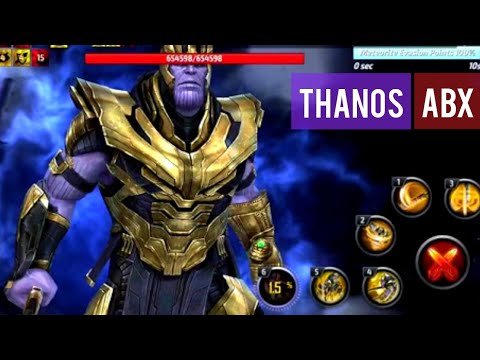 T3 Thanos 3.5m ABX | Avengers Endgame Uniform | Marvel Future Fight