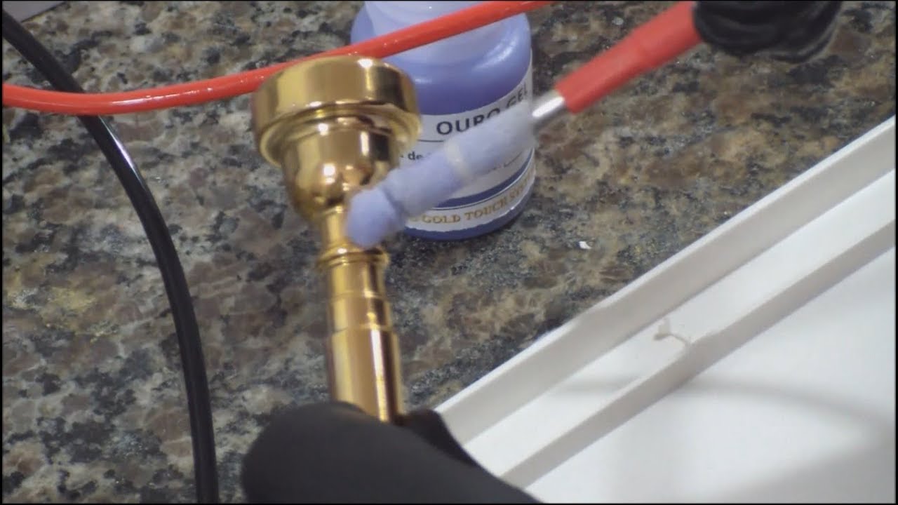 Instrumento Musical Folheado A Ouro - Aprenda Como Fazer