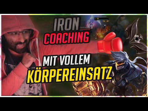 ROCKY BALBOA BEIM LOL COACHING?! Iron Jungle Coaching [League of Legends Deutsch]