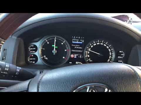 Toyota Land Cruiser 200 4.5d 0-100 acceleration