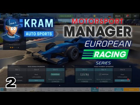 KRAM Auto Sports - 02 - Motorsport Manager European Racing