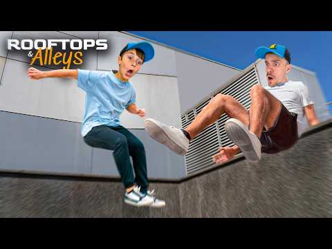 PARKOUR NA NOVA CIDADE DO ROOFTOPS & ALLEYS