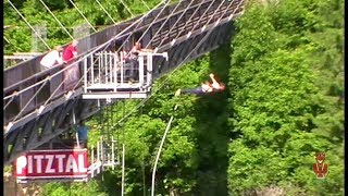 preview picture of video 'Bungee Jumping Pitztal - 94 Meter-Sprung'