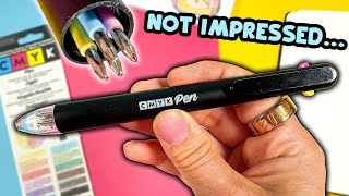 I Tested a CMYK Pen?! *disappointed*