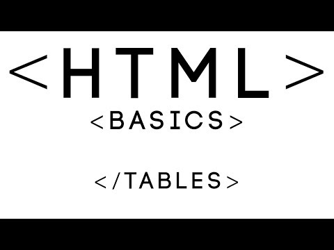 HTML Basics Tutorial 1 Setting Up