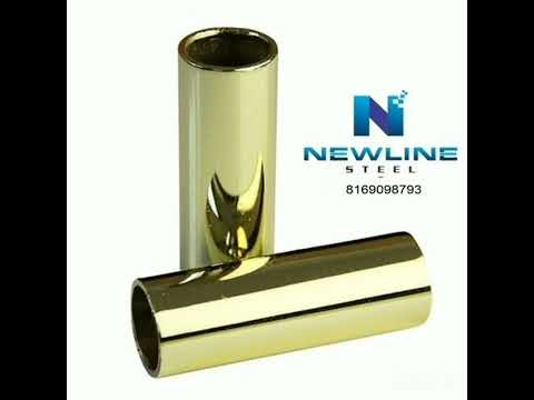 Stainless Steel Gold Pipe