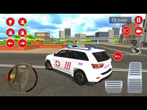 American Ambulance Rescue Driving - Car Racing Ambulance Simulator Android Gameplay