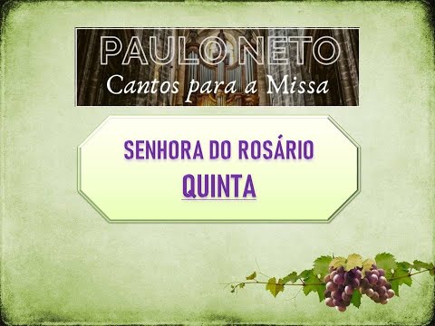 SALMO LC 1 - O PODEROSO FEZ POR MIM MARAVILHAS E SANTO É O SEU NOME. (Paulo Neto) - CATÓLICA