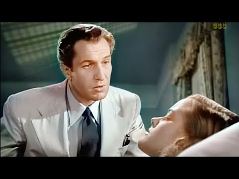 Shock (1946) Colorized Full Movie | Vincent Price, Lynn Bari | Film-Noir, Thriller