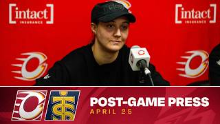 Apr 25, 2026 | TOR at OTT | Ottawa Charge Post Game Press
