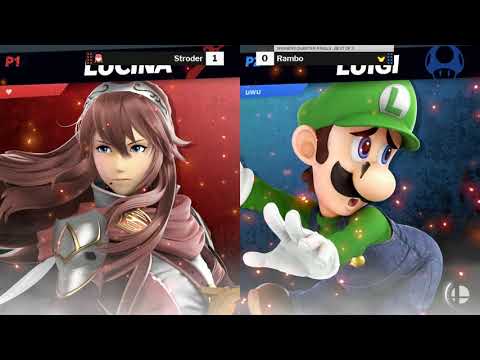 The Smash Lab 154 Winners Round 2 - Stroder (Lucina) vs Rambo (Pichu, Luigi)