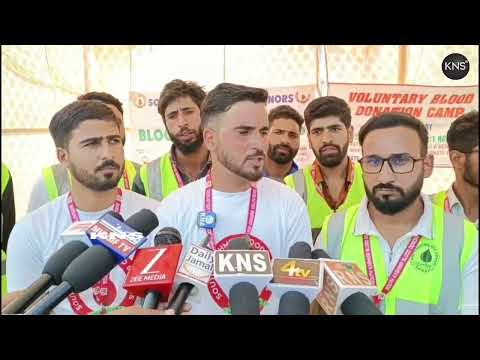 South Kashmir Blood Donors Volunteers Trust Organises Blood Donation Camp at District Hospital Kulgam.