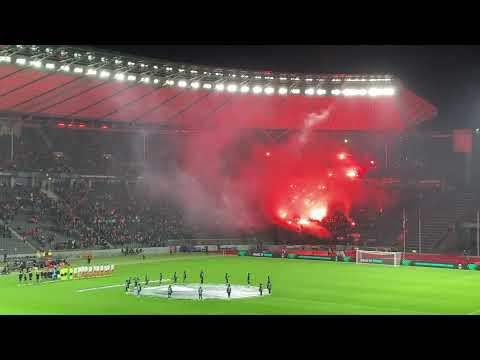 Europa-Po. Der 1. FC Union Berlin vs. Feyenoord im Olympiastadion 2021.