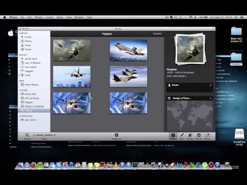How to make a slideshow in OSX (Swedish tutorial)
