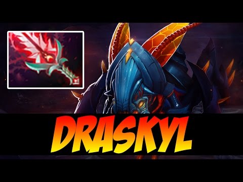 Draskyl Plays Weaver WITH BLOODTHORN - Dota 2