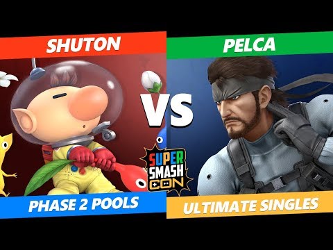SSC 2019 SSBU - SST | Shuton (Olimar) Vs. Sinai | Pelca (Snake) Smash Ultimate Tournament Pools