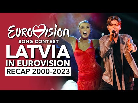 🇱🇻 Latvia in Eurovision Song Contest (2000 - 2023 | RECAP Latvija Eirovīzijā)