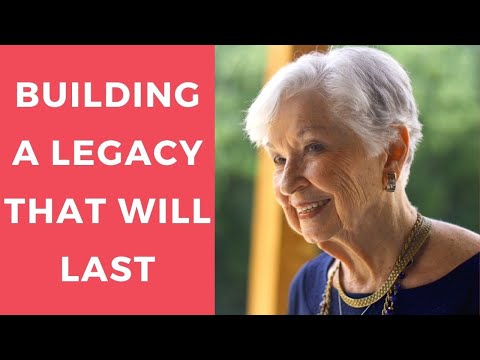 Living a Life of Faith, Building a Legacy That Will Last