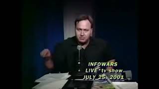Alex Jones predicts 911 months ahed of time