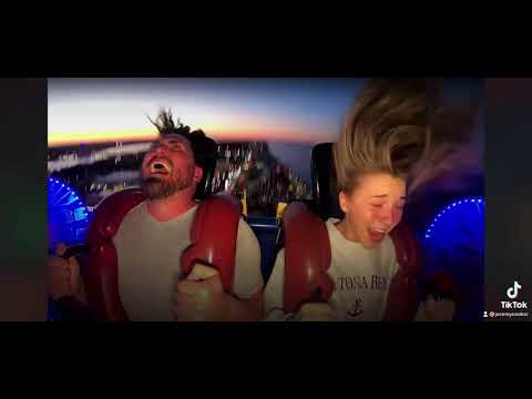 Guy Loses Fake Tooth During Slingshot Ride, Handles It Like A Champ