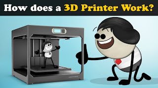 How does a 3D Printer Work? + more videos | #aumsum #kids #science #education #children