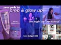The NIGHT BEFORE THE FIRST DAY OF SCHOOL GLOWUP ROUTINE 2025 ️🫧 Skincare Shower Hair Care
