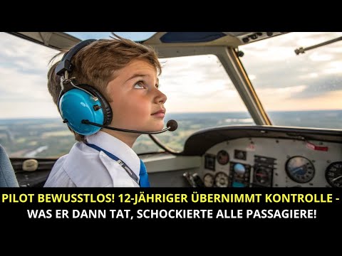 Pilot bewusstlos! 12-Jähriger übernimmt Kontrolle - Was er dann tat, schockierte alle Passagiere!