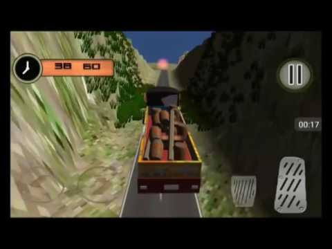 Truck Driver Cargo Transporter Video