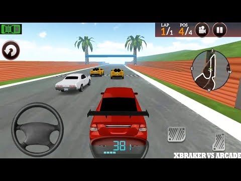 Drive for Speed Simulator 2018 Red Car in Race Mode  Mission 7 to 10 - Android GamePlay FHD