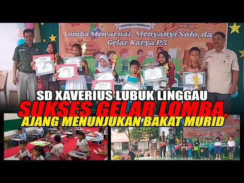 SD Xaverius Lubuk Linggau Sukses Gelar Lomba