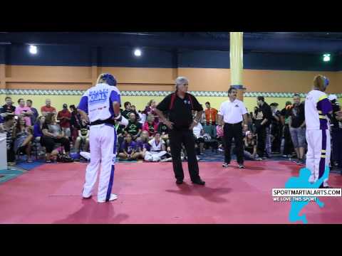 Henrietta Nagy v Rae Lynn Perkins - Women's Sparring - US Open 2015