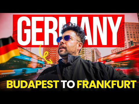 Budapest to Frankfurt I Germany Travel Guide 🇩🇪 #travel #germany