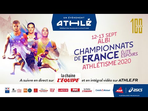 REPLAY : Championnats de France d'athlétisme Elite et Espoirs 2020 (Jour 1 - Partie 1)