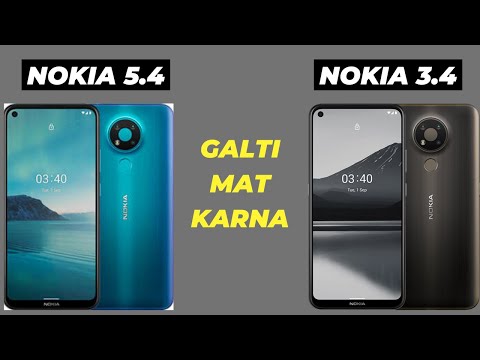 Nokia 5.4 vs Nokia 3.4 | Price & Specifications |