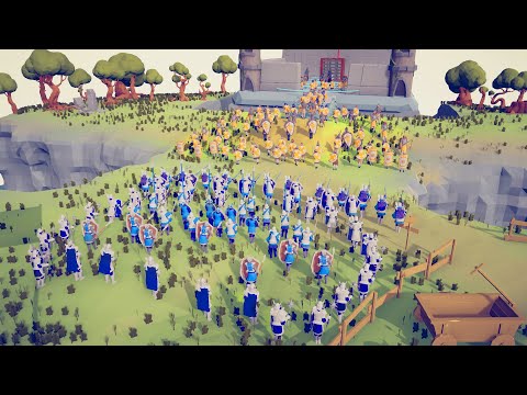 70x SOLDIERS CAN SAVE THE QUEEN - Totally Accurate Battle Simulator | TABS