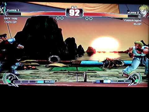 Street Fighter 4 Bison(dark_mag) vs Ken(FabioAragoni)