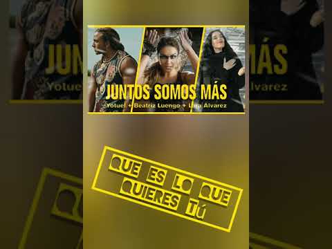 Yotuel, Beatriz Luengo, Lara Álvarez - Juntos somos más (Letra || Lyrics) EM 2020 Song 🇪🇸