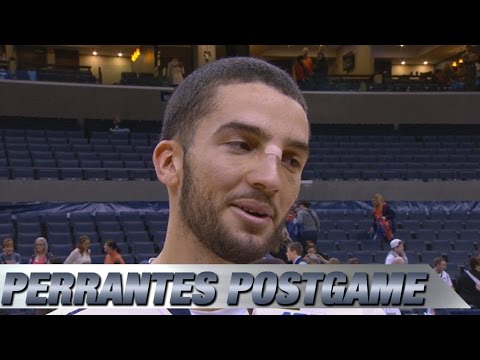 UVA's London Perrantes Plays With Broken Nose in Win vs VT