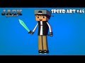 SpeedArt Minecraft [CrazyMegaHell] #45 